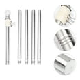 thumbnail image 1 of IFANLANDOR 1Pcs Flag Pole Kit Stainless Steel Windproof Flagpole Rings for Outdoor Use, 1 of 7