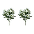 thumbnail image 2 of CREATITOY 2 Pcs Artificial Flower Vase Arrangements Home Decor Floral Centerpiece Fake Plant Tabletop Decor for Living Room Table Shelf Mantel Decorations, 2 of 6