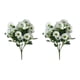 thumbnail image 2 of Herunwer Daisies Artificial Flowers White Daisy Fake Silk Flower Arrangements for Home Wedding Decoration, 2 of 6