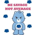 thumbnail image 2 of Care Bear Bears Savage Quote Cartoon Decors Wall Sticker Art Design Decal for Girls Boys Kids Room Bedroom Nursery Kindergarten House Fun Home Decor Stickers Wall Art Vinyl Decoration (20x18 inch), 2 of 2