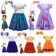 thumbnail image 2 of Nuevo Encanto Madrigal Ropa de niña Ncanto Charm Dress Carnival Virgin Kids Princess Mirabel Isabela Vestido de fiesta de cumpleaños Clothing5-6T (Etiqueta 130) Gao Jinjia LED, 2 of 2