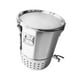 thumbnail image 3 of Contenedor de compostaje, con tapa, 30  degree de gran capacidad, múltiples usos múltiples, desperdicio de alimentos compostador de fermentación de cañón, 3 of 10