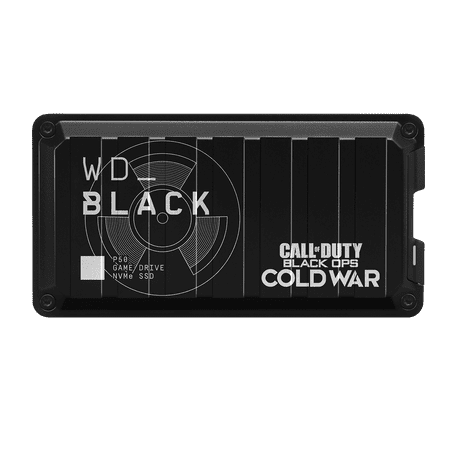 UPC: 0619659186722 | WD_BLACK 1TB Call of Duty: Black Ops Cold War Special Edition P50 Game Drive NVMe SSD  Portable External Solid State Drive – WDBAZX0010BBK-WESN