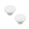 thumbnail image 1 of Era Ceramic Knob 8-Pack White, 1 of 6