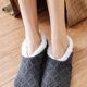 thumbnail image 4 of Calcetines de invierno para mujer, estampados de lana de cordero, antideslizantes, de algodón, 4 of 8