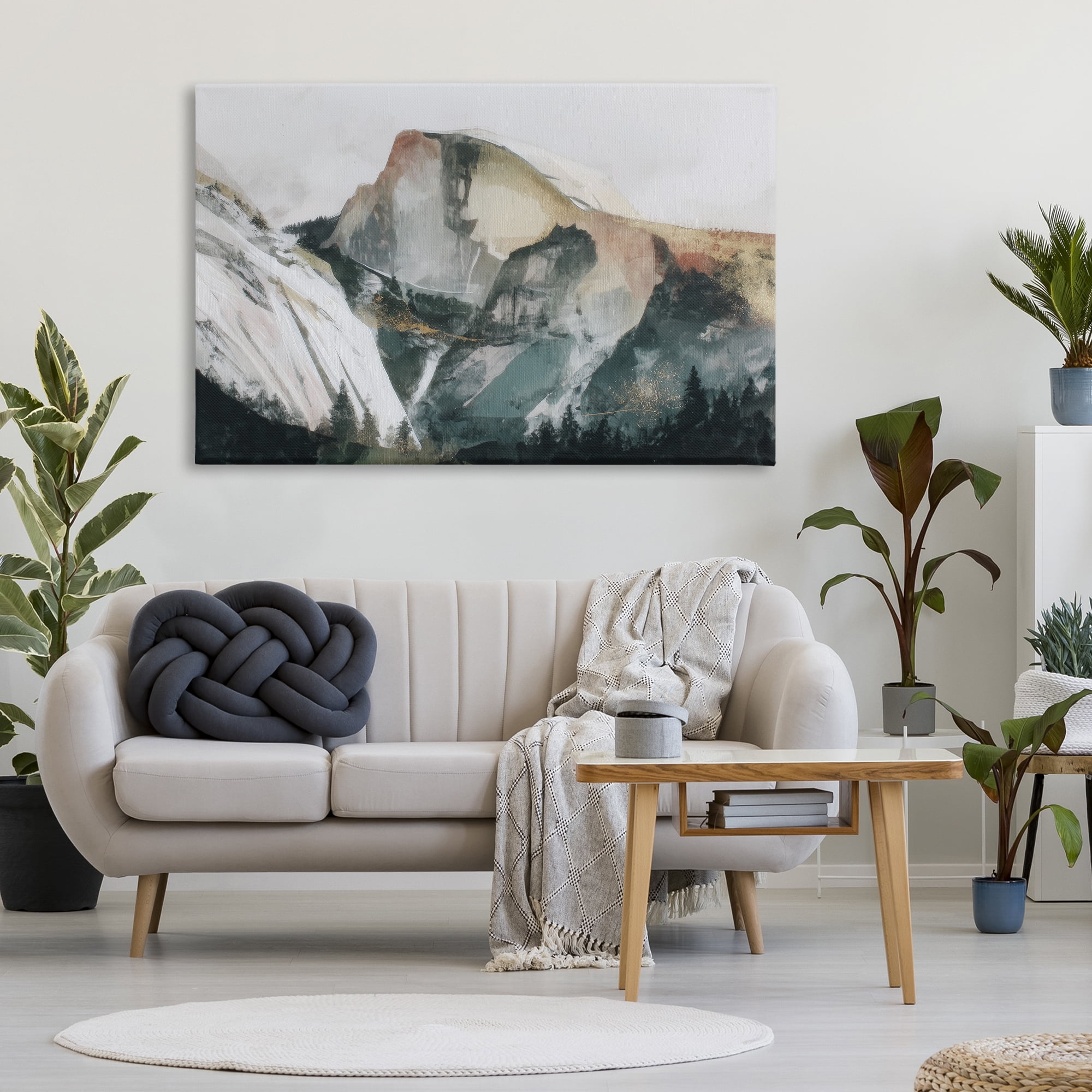 Stupell Industries Abstract Sierra Nevada Mountain Canvas Wall Art, design by Chromatic Storm Studio
