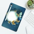 thumbnail image 2 of Allytechgroup Slim Case for Samsung Galaxy Tab S10 FE / Galaxy Tab S9 FE 10.9", TPU Back Cover Stylish Pattern Protective Shock Resistant Lightweight Case for Galaxy Tab S10 FE/ S9 FE,Butterfly, 2 of 3