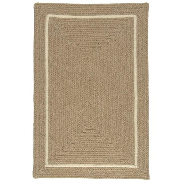Shear Natural EN33R072X072R Shear Natural - Muslin 6 ft. square Rug