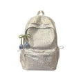 thumbnail image 2 of Womens Solid Color Commuter Backpack Fashion Casual Daypack Back to School Backpack for Women, 2 of 5