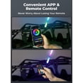 thumbnail image 4 of Luces LED tipo látigo KEMIMOTO de 2 pies para UTV, ATV, buggy boat offroad, 4 of 9