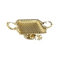 thumbnail image 1 of Plato de fruta Strade Fareast Limited Plato de aperitivos de Metal lujoso cuadrado, 1 of 8