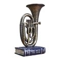 thumbnail image 1 of EeaseCA Resin Musical Instrument Adornment Retro Musical Instrument Craft Household Desktop Adornment (Golden), 1 of 8