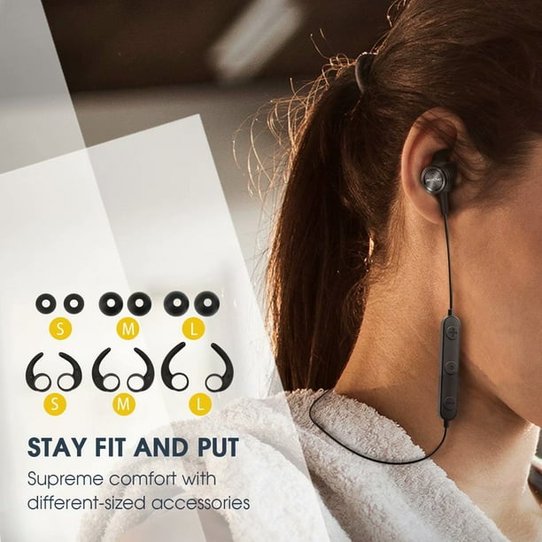 Mpow S10 Bluetooth Headphones IPX7 Waterproof Hi Fidelity Audio
