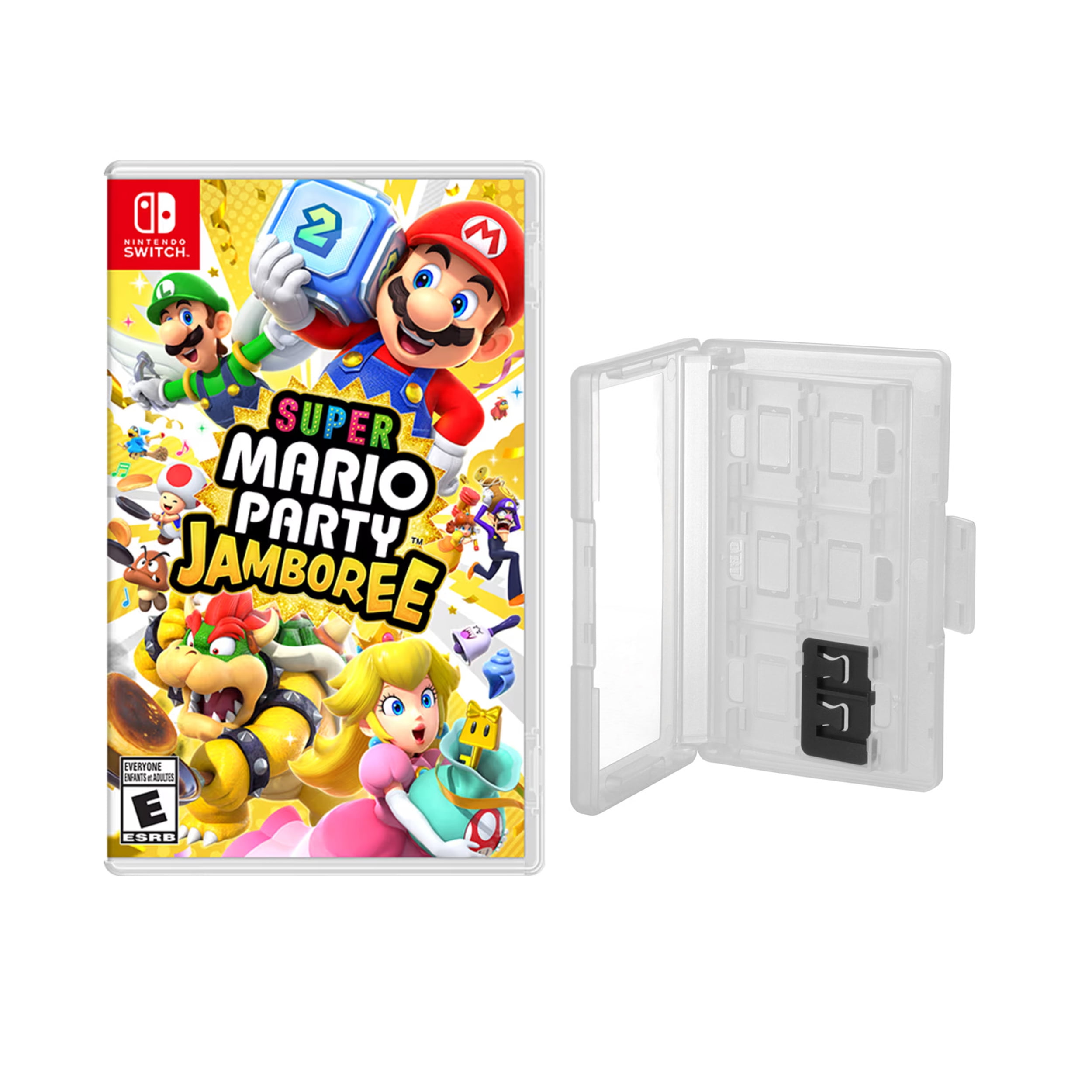 Super Mario Party Jamboree 米国 Super Mario Party Jamboree Game & Game Caddy - Walmart.com