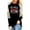 Black, variant on Thanksgiving Shirts Thankful Grateful Blessed Shirt Women Pumpkin Long Sleeve Raglan Tops Plaid Graphic Fall Tee