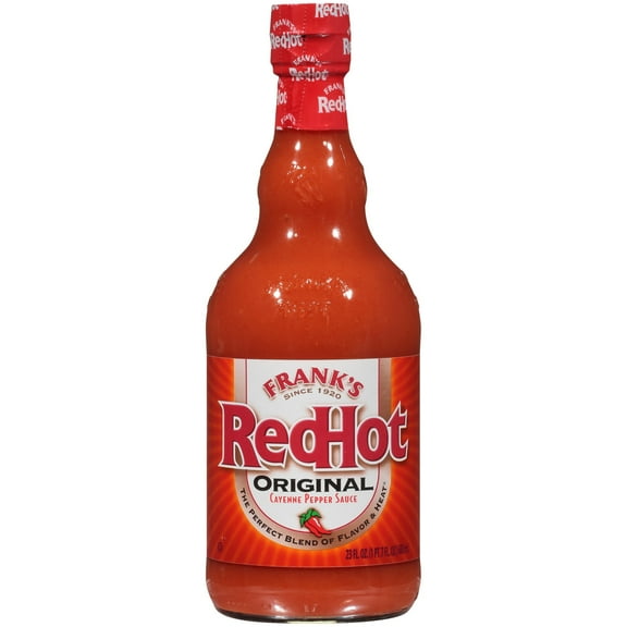 ( 2 Pack ) Frank's RedHot Original Cayenne Pepper Hot Sauce 23 Fl Oz