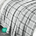 thumbnail image 6 of Bare Home Microplush Fleece Blanket - 300 GSM - Fuzzy Microfleece - Soft & Plush - King, Tartan Plaid, 6 of 8