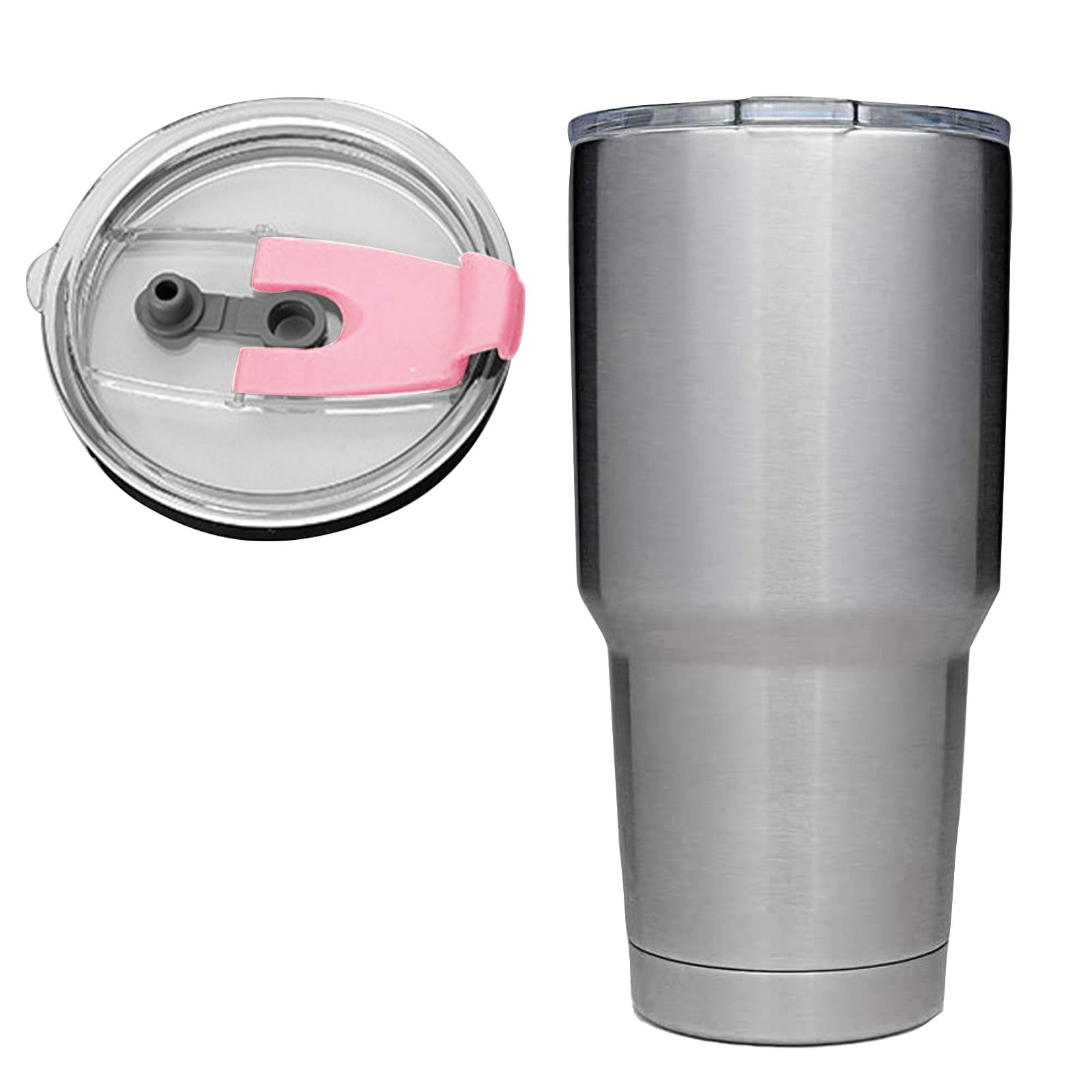Hbdhejl Tumbler Replacement Lids Spill Proof And Splash Lid For Straw Friendly