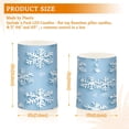 thumbnail image 6 of Yayeee Flameless Candles with Remote Flickering Battery Operated Multi Color Changing, Blue Snowflake, 6 of 7
