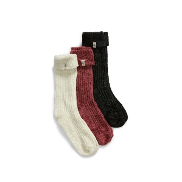 UGG UGG Cozy Sparkle Women's 3Pack Gift Set Crew Socks 1098042