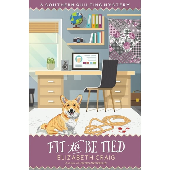 Southern Quilting Mystery Fit To Be Tied, Book 11, (Hardcover)