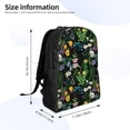 thumbnail image 4 of Honeii Chamomile Print Laptop Backpack for Work, College, Travel, Daily Backpacks for Men Women, Sport Rucksack,Computer Bag, 4 of 8