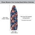 thumbnail image 5 of HELLHERO Tropical Plants Ironing Board Cover Replacement Breathable 3 Fasteners(Not Heat Resistant), 5 of 5