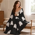 thumbnail image 6 of Halloween Ghost Throw Blanket 60" x 40" Fur Fleece Blanket Soft Cozy Autumn Throw for Couch Sofa Bed, Thanksgiving Gift for Women Mom, 6 of 6