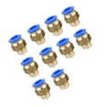 thumbnail image 4 of 10 Pieces Home Portable Threaded Interface Pneumatic Hose Connector Household Office Reusable Fast Release Pipe Connectors Hardware PC10-02, 4 of 9