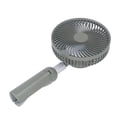 thumbnail image 1 of Ventilador Portátil De Mano, Suministro De Viento Súper Ancho, Soporte Retráctil, Cabezal De Agitación Automática, Ventilador De Escritorio Plegable Con Batería Recargable, 1 of 7