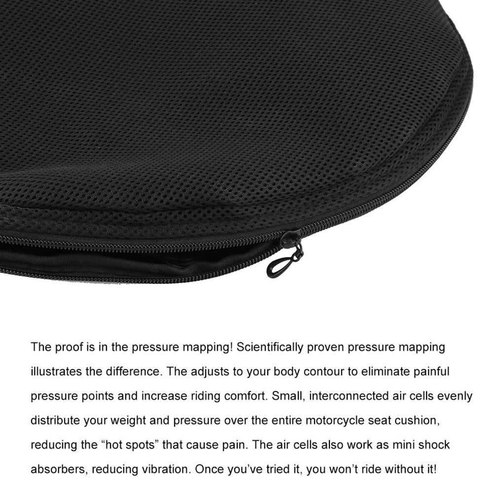 air cell cushion motorcycle seat