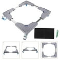 thumbnail image 2 of Base Mobile Universelle Noire pour Support de Réfrigérateur avec Taille Ajustable Adaptée aux Appareils Ménagers, 2 of 4