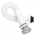 thumbnail image 4 of 37mm Kitchen Basin Single Drain Pipe OdorProof S Bend Water DownFlow Pipe Kitchen Sink Fitting, 4 of 12