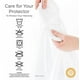 thumbnail image 4 of Anti-dust Mite Waterproof And Breathable Zipped Mattress Cover. Single Size 90x200cm -ys, 4 of 5