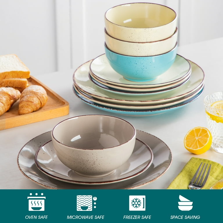Vancasso Navia 12-Piece Stoneware Dinnerware Set photo 5