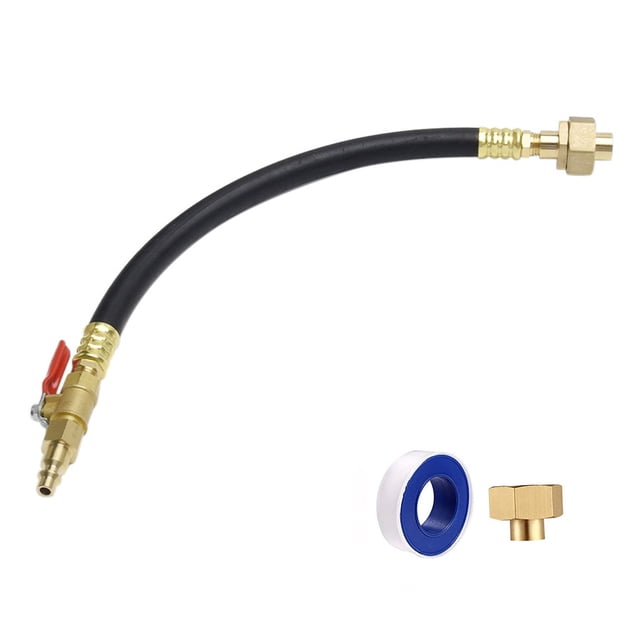 Scienceny Conector de plástico para compresor de aire RV, portátil, desmontable, para invierno, repuesto profesional, adaptador de latón para Accesorios para vehículos recreativos