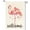 Flamingo, variant on Sm:)e Yellow Summer Daisy Welcome Bee Gnome Garden Flag 12 x 18 Inch Double Sided