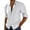 White, variant on Summer Casual Men's Long Sleeve Fashion Shirt for Refreshing Style and Comfort in Warm Weather