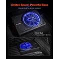 thumbnail image 2 of VEVOR 10" 440W Under Seat Car Subwoofer with Blue Ambient Light Subwoofer System, 2 of 9