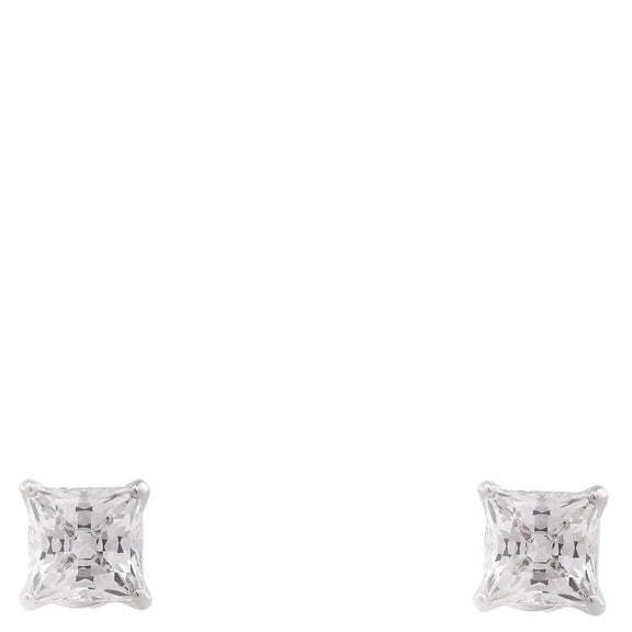 Swarovski Ladies Rhodium-Plated Attract Crystal Stud Earring