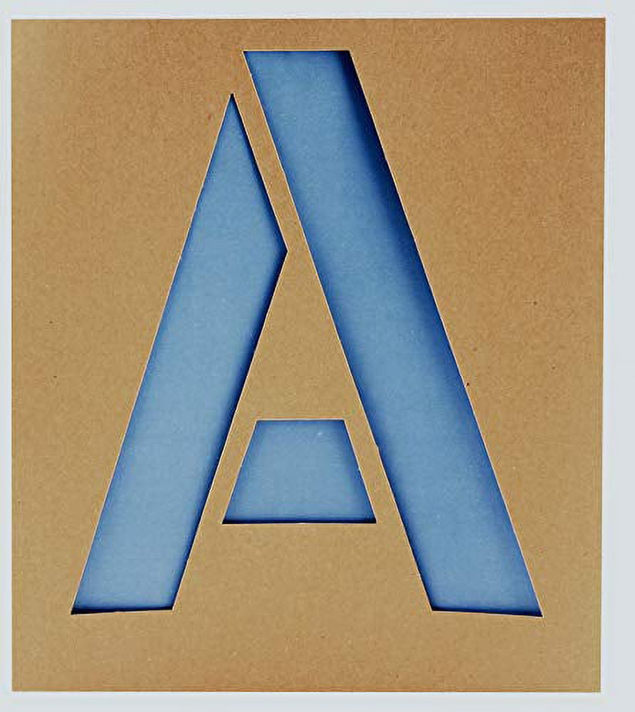 Headline Sign Letter Stencils 10"