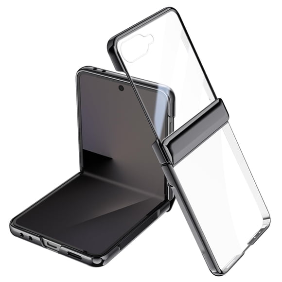Funda YQODSZ para Samsung Galaxy Z Flip 7 Transparente Cristal