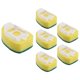 thumbnail image 2 of 6 Pack Dish Wand Refills Sponge Heads, for Kitchen Cleaning Brush, 2 of 5