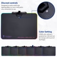 thumbnail image 3 of Berserker Gaming CL-ACC53004 RGB Mouse Cable Bungee Management Support with Hard Surface Mouse Pad, 3 of 5