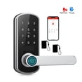 thumbnail image 2 of Door Lock, Fingerprint Smart Door Lock Biometric Electric Digital Password Locks Keyless Entry Door Handle Security For Home Safe ,Easy to Install, 2 of 7