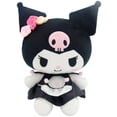 thumbnail image 3 of Muñecas de peluche Sanrio Rose Kuromi para niños, almohada de peluche suave de algodón PP, regalo de Navidad y cumpleaños, 3 of 4