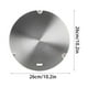 thumbnail image 2 of Placa conductora de calor de acero inoxidable súper magnética para cocinas de inducción, 2 of 11