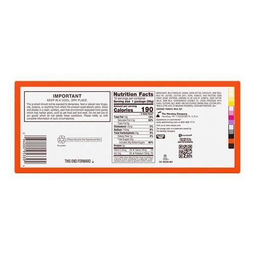 Reeses Big Cup Chocolate Lava Milk Chocolate Peanut Butter Cups, Candy Packs, 1.4 Oz (16 Count) Packaging May Vary