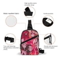 thumbnail image 3 of Hazbin Hotel Sling Crossbody Backpack Shoulder Bag Chest Bag Daypack Sling Bags, 3 of 8