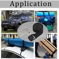 thumbnail image 5 of 1inch X 4ft Battery Tie Down Strap Kit With Stainless Steel Cam Buckle, Bracket And Screws For Boats, Luggage Belt, Cars, 5 of 5